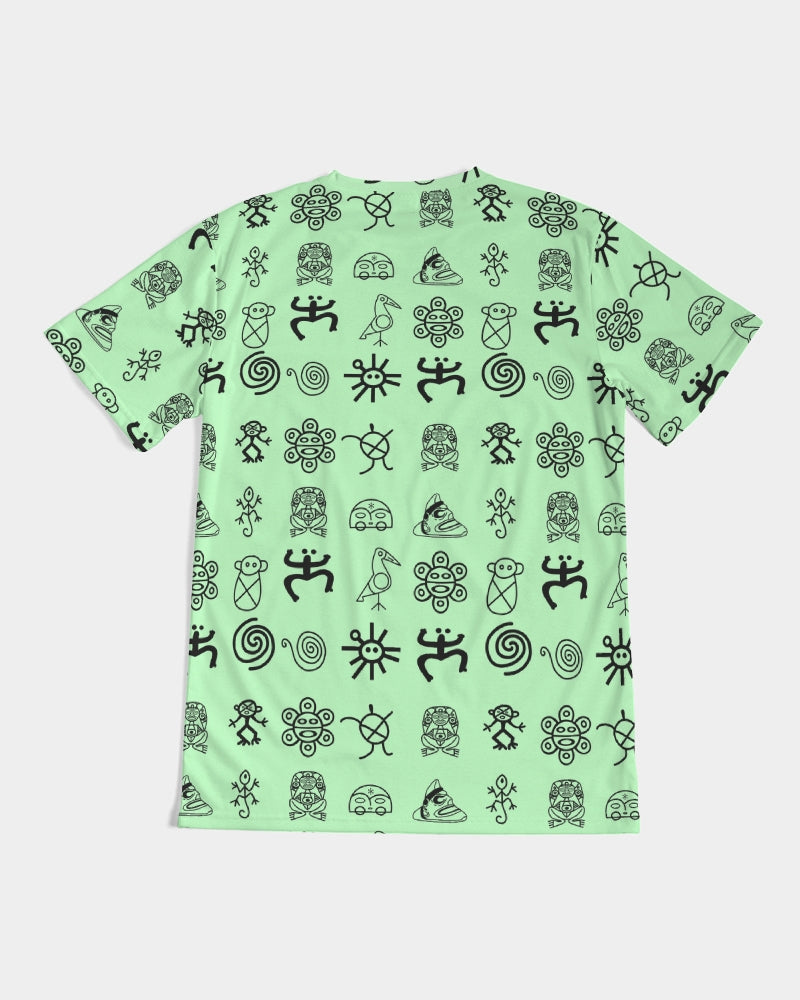 Taino Symbol Shirt Pale Green Men's Tee