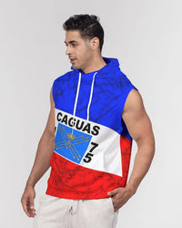 Thumbnail for Caguas Premium Heavyweight Sleeveless Hoodie - Puerto Rican Pride