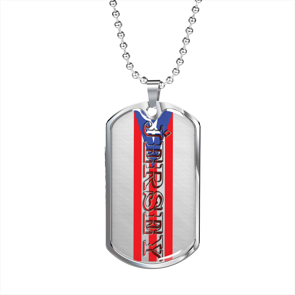 Jersey Dog Tag