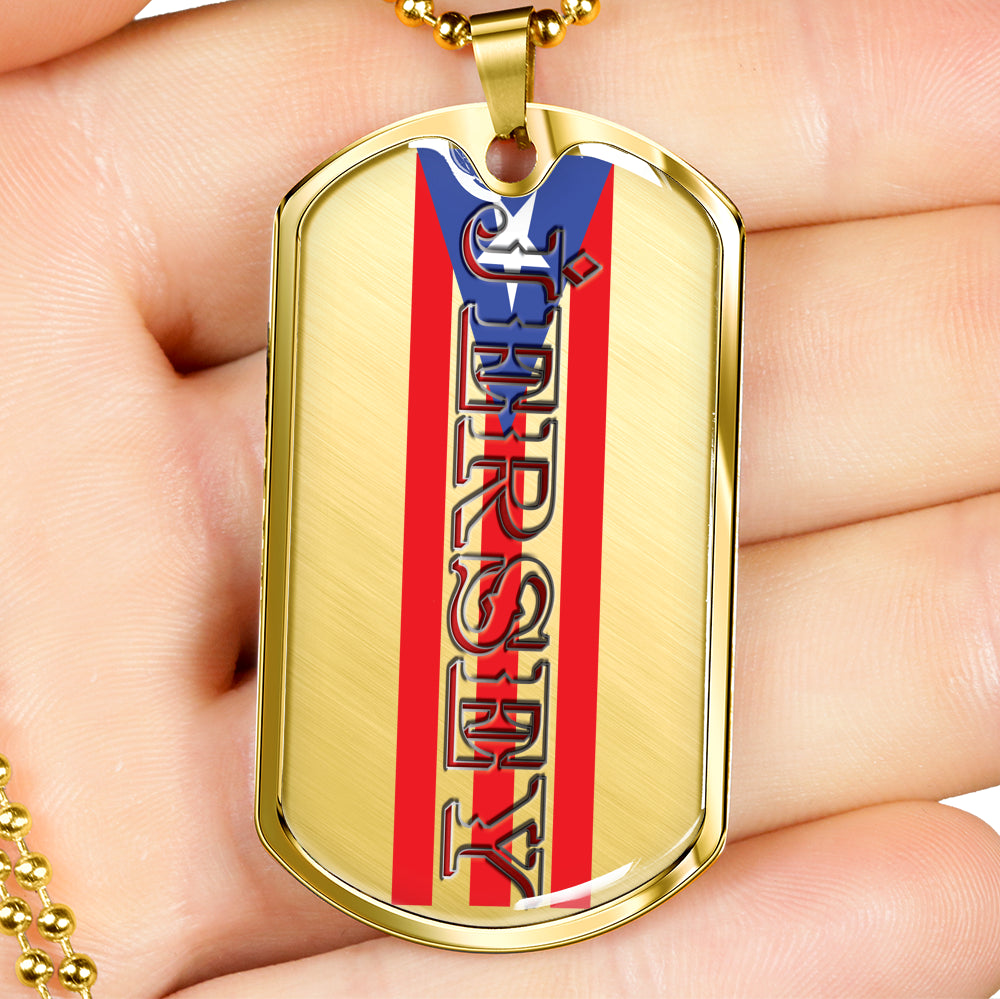 Jersey Dog Tag