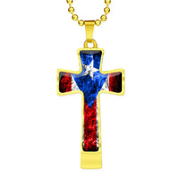 Thumbnail for God and Country Fire Ball-Chain Necklace