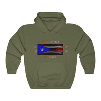 Thumbnail for 1898 Puerto Rico Lightning Flag - Unisex Heavy Blend™ Hooded Sweatshirt