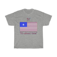 Thumbnail for 51st It's About Time - Unisex Heavy Cotton Tee