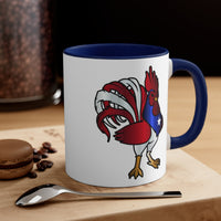 Thumbnail for Proud Puerto Rico Rooster - Accent Coffee Mug, 11oz