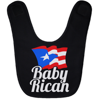 Thumbnail for Baby Bib - Baby Rican Bib