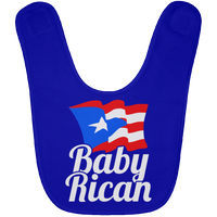 Thumbnail for Baby Bib - Baby Rican Bib