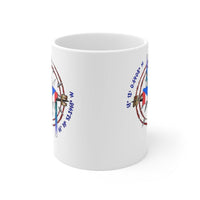 Thumbnail for Compass to Puerto Rico Ceramic Mug 11oz - Puerto Rican Pride
