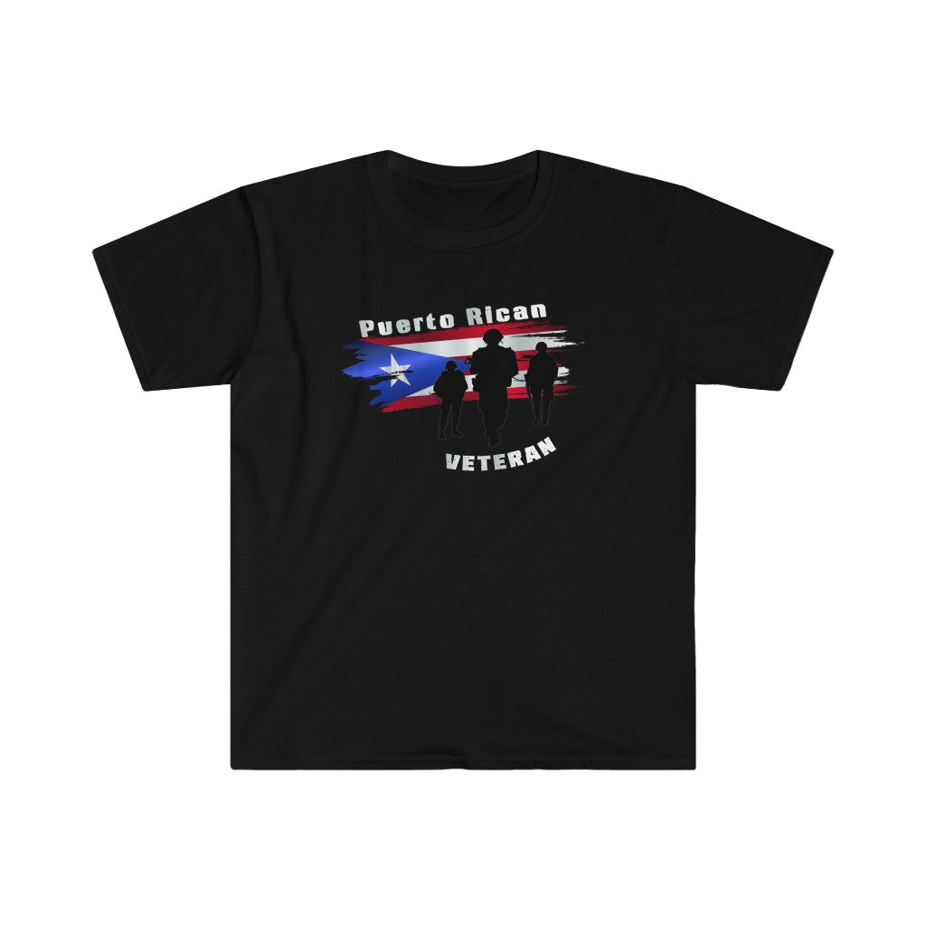 Puerto Rican Veteran Unisex Softstyle T-Shirt