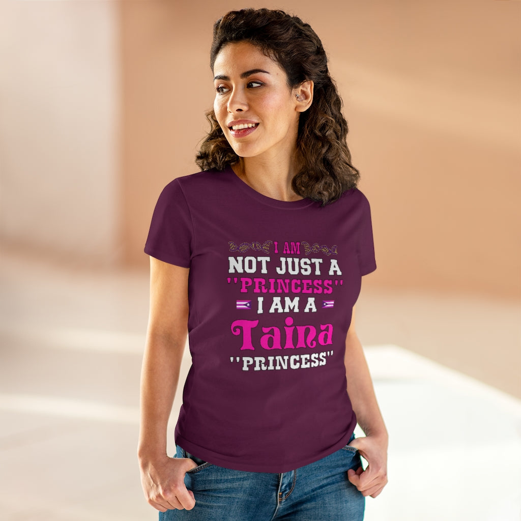 Not Just A Princess - Women's Heavy Cotton Tee (SM-3XL)