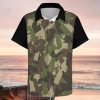 Thumbnail for Badass Boricua Island Camo Short Sleeved Shirt