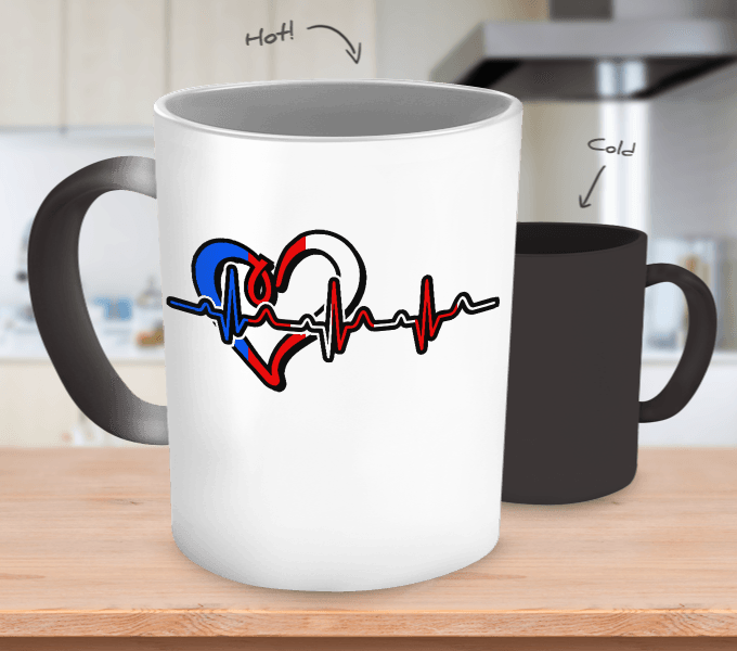 Coffee Mug - Puerto Rican Heart - Mug