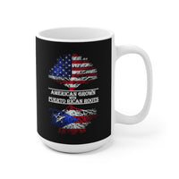 Thumbnail for American Grown W/ Puerto Rican Roots 2 - White 11 or 15oz Ceramic Mug
