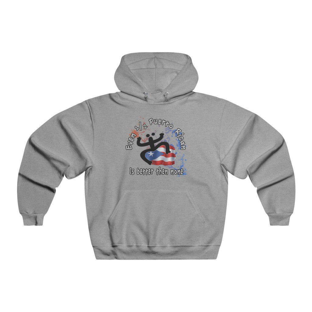 Half Puerto Rican Better Men's NUBLEND® Hooded Sweatshirt