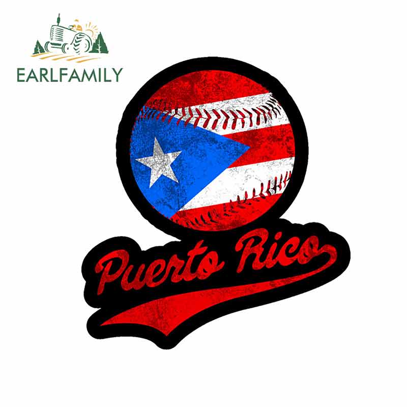 Puerto Rico Baseball Decal