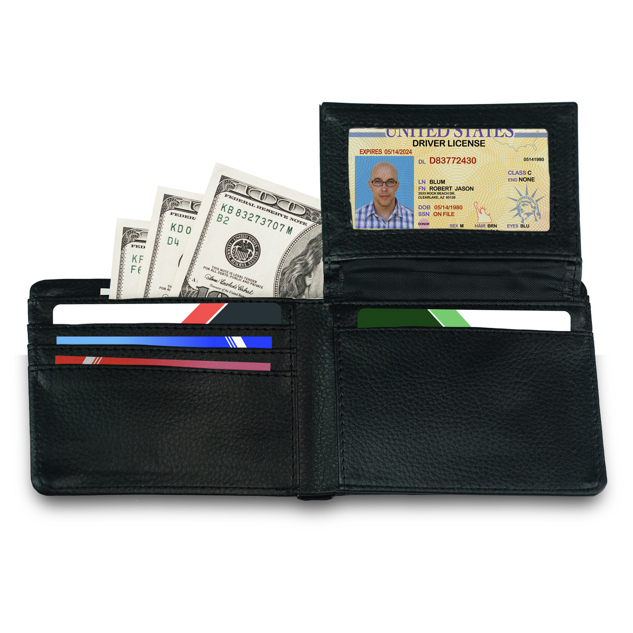 No Crazy Like PR Crazy - Folding Wallet
