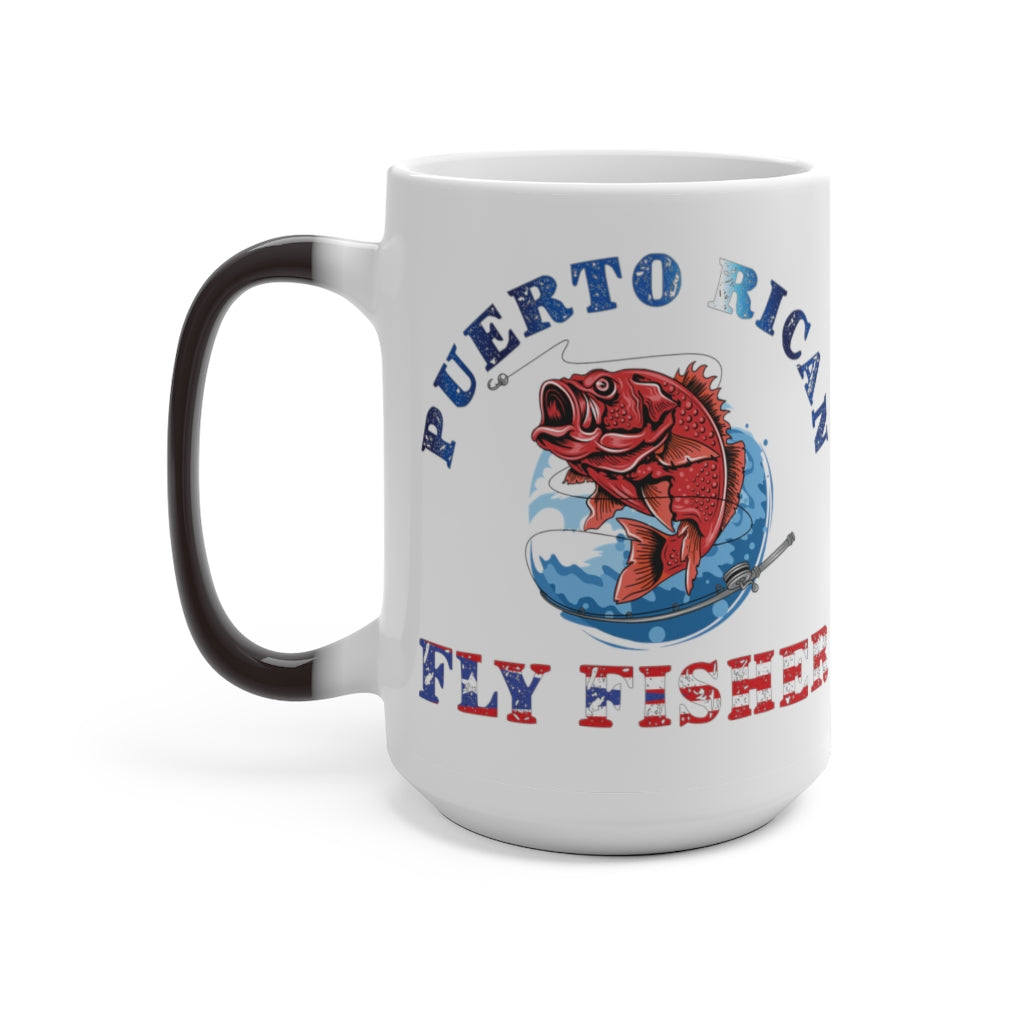 Puerto Rican Fly Fisher - Color Changing Mug