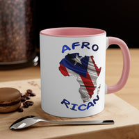 Thumbnail for Afro Rican 1 - Accent Coffee Mug, 11oz