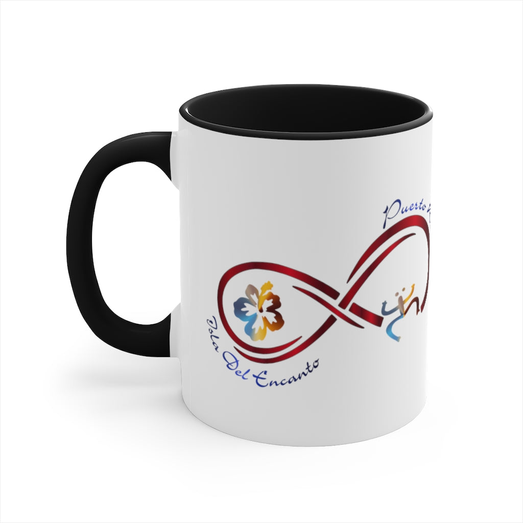 Infinite Puerto Rico Love - Accent Coffee Mug, 11oz