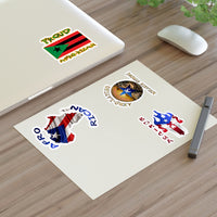 Thumbnail for 4 Puerto Rico Themed Sticker's Per Sheet (Set 4)