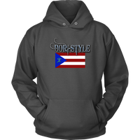 Thumbnail for BORI STYLE FRONT/BACK IMAGES - HOODIE - Puerto Rican Pride