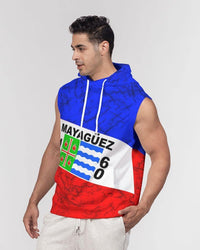 Thumbnail for Mayaguez Premium Heavyweight Sleeveless Hoodie - Puerto Rican Pride