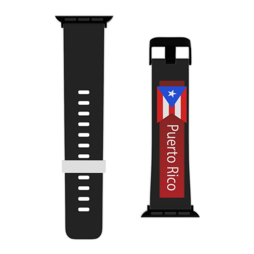 Watch Band for Apple Watch - Coqui And Puerto Rico / Flag
