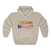 Thumbnail for Boricua Proud Dual Sided Images - Unisex Heavy Blend™ Hooded Sweatshirt