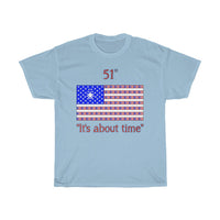 Thumbnail for 51st It's About Time - Unisex Heavy Cotton Tee