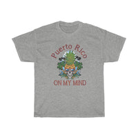 Thumbnail for Puerto Rico On My Mind - Unisex Heavy Cotton Tee