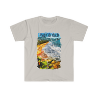 Thumbnail for Puerto Rico in Abstract - Unisex Softstyle T-Shirt
