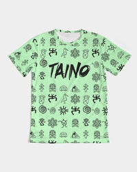 Thumbnail for Taino Symbol Shirt Pale Green Men's Tee