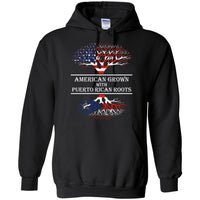 Thumbnail for Hoodie - American With Puerto Rican Roots - Hoodie