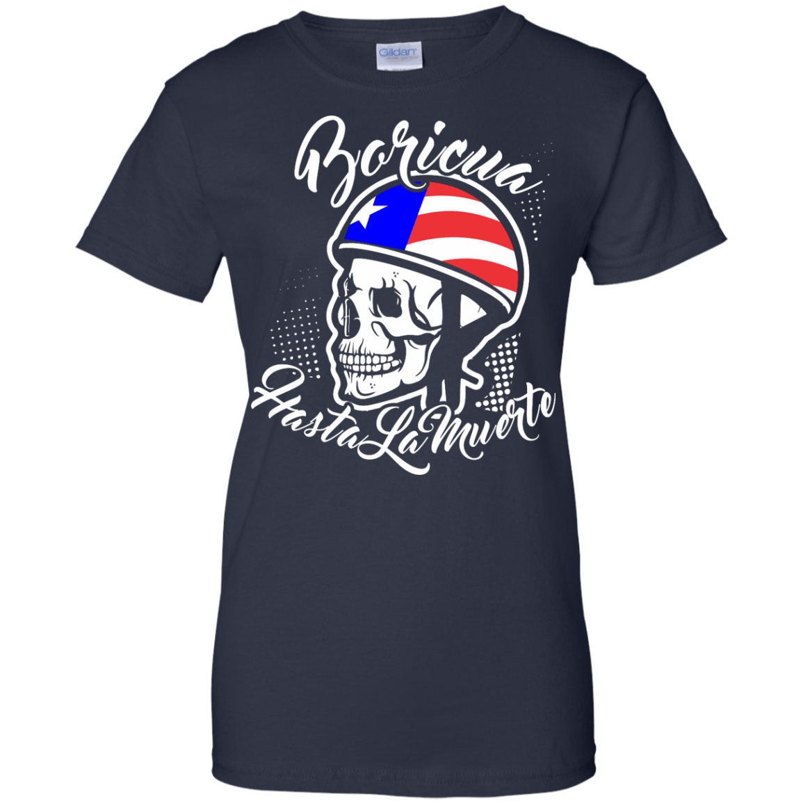 Ladies Tee - Boricua Hasta La Muerte - Ladies Tee