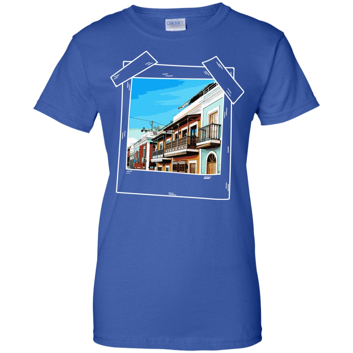 Ladies Tee - Old San Juan - Ladies Tee