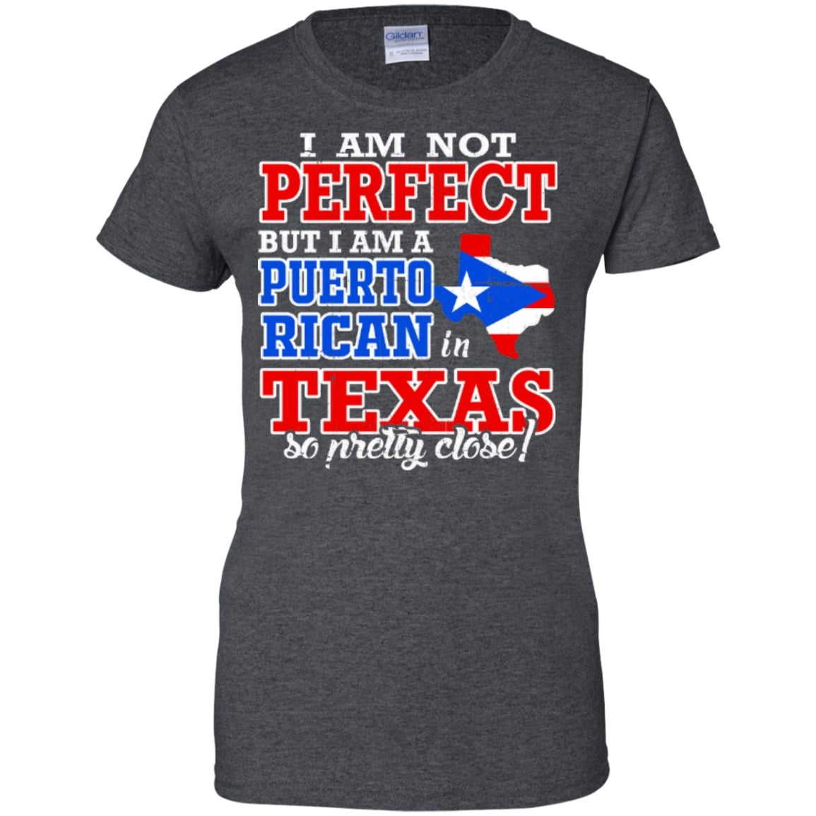 Ladies Tee - Puerto Rican In Texas - Ladies