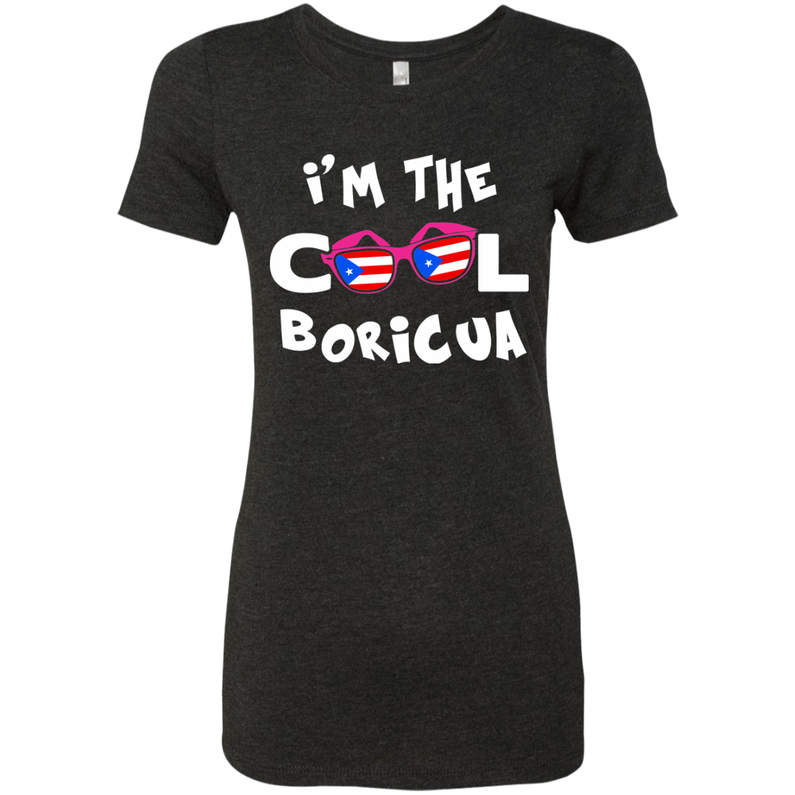 Ladies Triblend - The Cool Boricua - Ladies Triblend