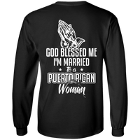Thumbnail for Long Sleeve - Married & Blessed - Long Sleeve