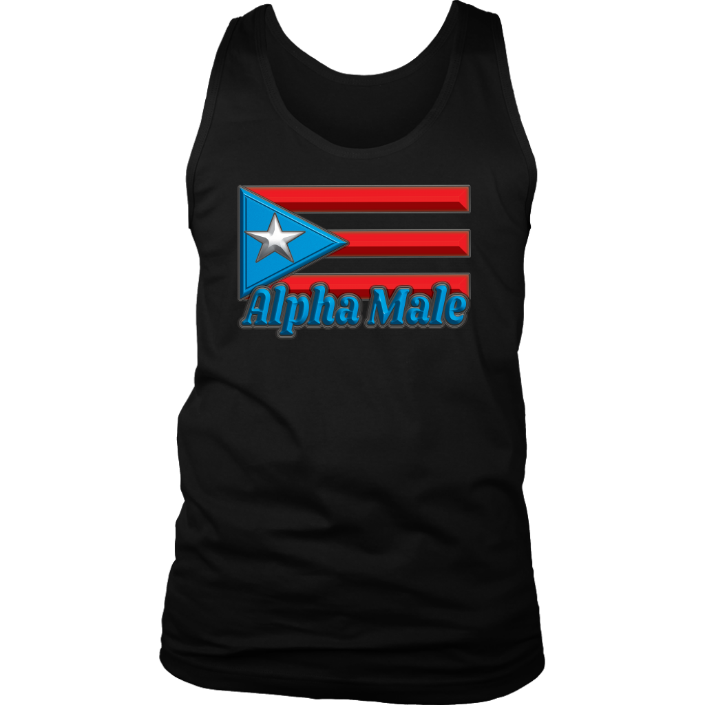 Alpha Male Tank - Puerto Rican Pride