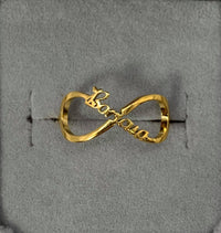 Thumbnail for Boricua Gold Infinity Ring