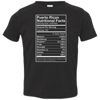 Thumbnail for Shirt - Nutritional Facts - Toddler Jersey Tee