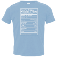 Thumbnail for Shirt - Nutritional Facts - Toddler Jersey Tee