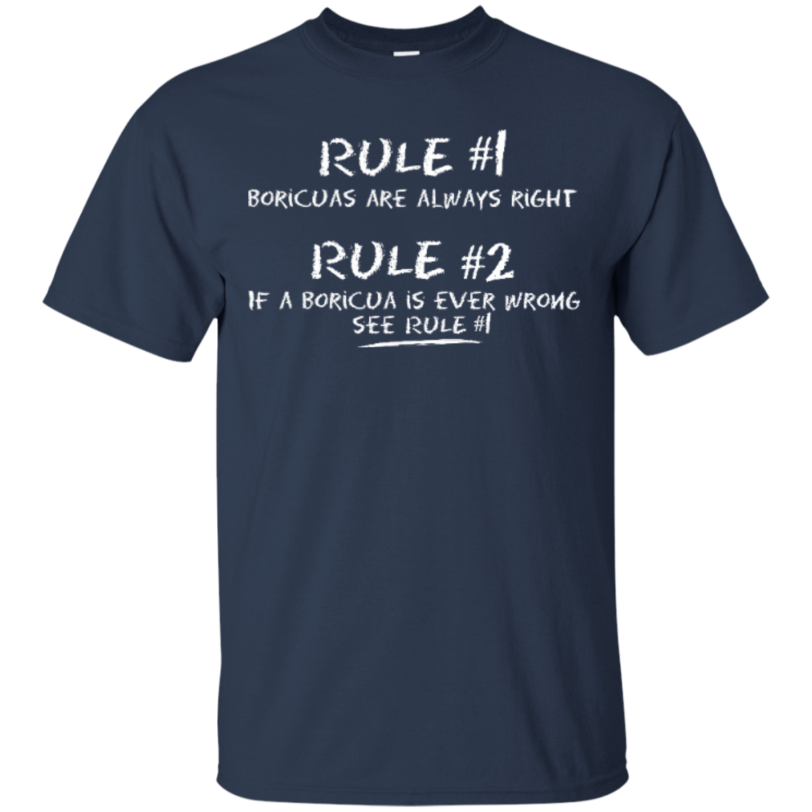 Shirt - The Boricua Rules