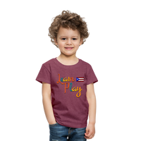 Thumbnail for Toddler Premium T-Shirt - heather burgundy
