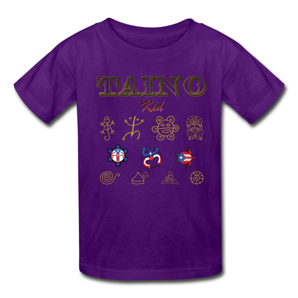 Taino Kid T-Shirt - purple