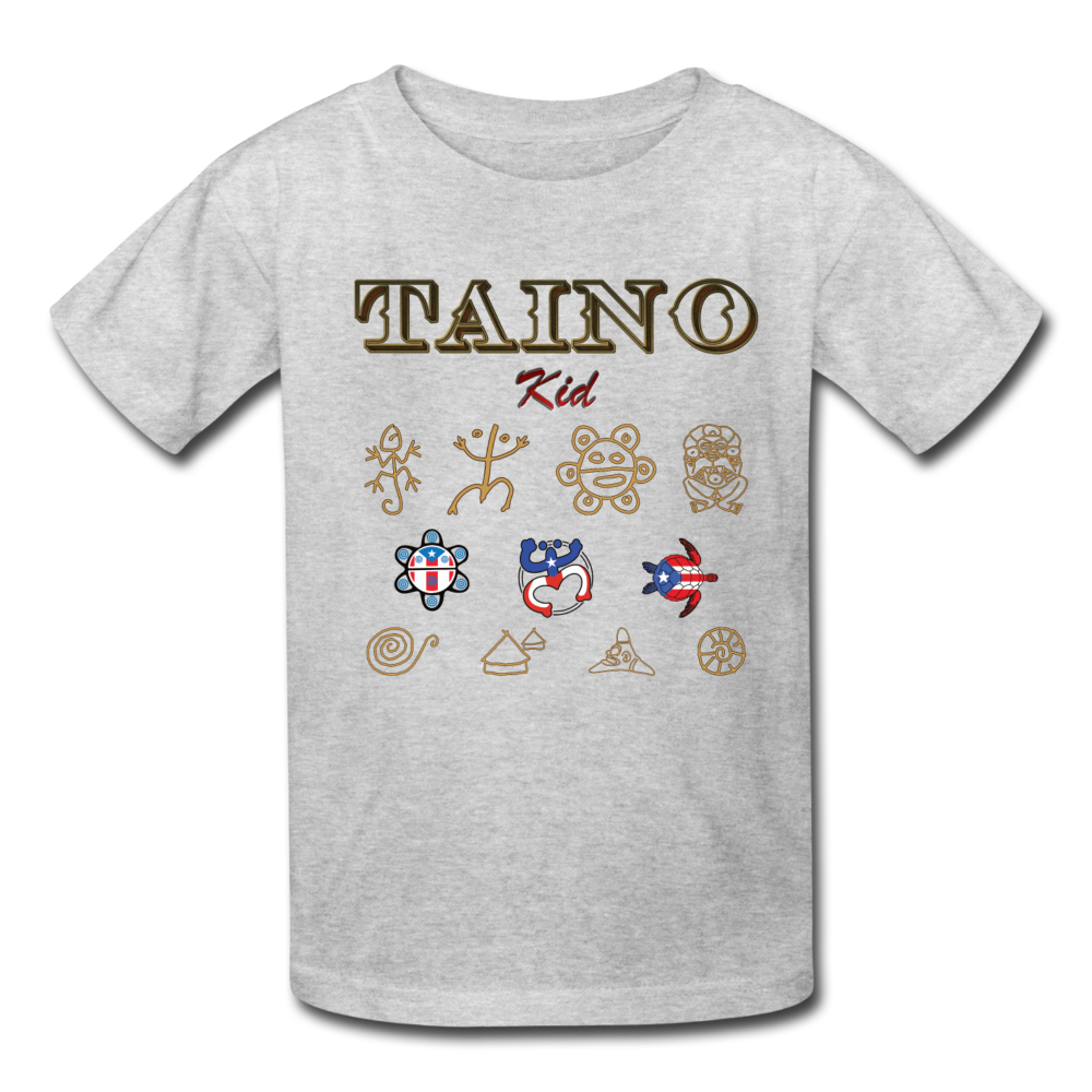Taino Kid T-Shirt - heather gray
