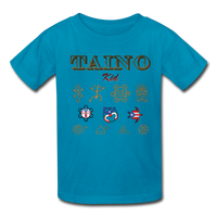 Thumbnail for Taino Kid T-Shirt - turquoise