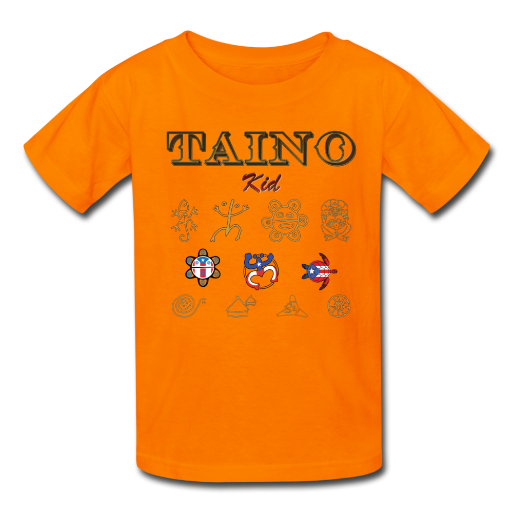 Taino Kid T-Shirt - orange