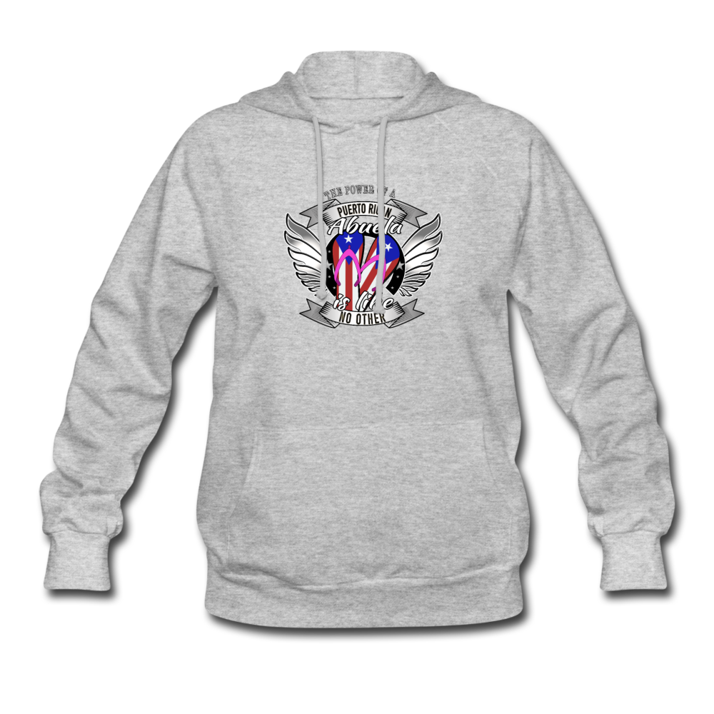 PR Abuela Power Hoodie - heather gray