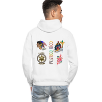 Thumbnail for WARRIOR NATION Pullover Hoodie - white