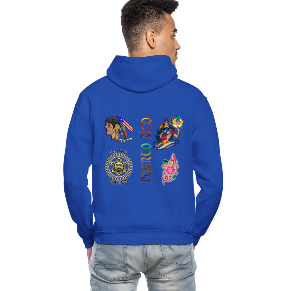 WARRIOR NATION Pullover Hoodie - royal blue